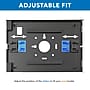 Mount-It! Adjustable Anti-Theft iPad Floor Stand, Matte Black/Silver (MI-3783_G10)~#|#~E9C520D4-8F1C-476D-991E2EBB094E943D_sc7