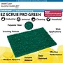 BISON LIFE Medium Duty Scouring Pad, Green, 480 Pads/Pack (BPKH-ES-SP-GR-40A)~#|#~E9C94A24-1310-4A74-B4FB20C69DB7C093_sc7