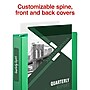 Staples 2" 3-Ring View Binder, D-Ring, Green (ST55433)~#|#~E9D9AFB5-0FD9-4D74-A0FD8D51CC114EBC_sc7
