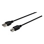 Innovera® USB Cable, 10 ft, Black~#|#~E9E69CD8-3B69-4CCC-9CDFD66ABD718CD7_sc7