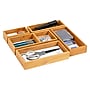 Mind Reader 5-Piece Drawer Organizer Set, Brown (DRORGBM5-BRN)~#|#~E9F7F4A4-72F5-4706-A7D75B43411A7E52_sc7