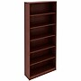 Lorell 84" 6-Shelf Bookcase with Adjustable Shelves, Mahogany Laminate (LLR99750)~#|#~EA1CF3B1-41DE-4872-8FA762986D2BE215_sc7