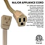 GoGreen Power 6' Extension Cord, 14 AWG, Beige, 3/Pack (GG-25606-3)~#|#~EA1EA400-F316-4583-B2F1953B647C73B3_sc7