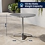 Flash Furniture Lila Indoor-Outdoor 31.5'' Round Table Set with 2 Rattan Chairs, Black (TLH32RD020BKCH2)~#|#~EA2616BF-9326-4DDE-8CE09A97BF0F0F67_sc7