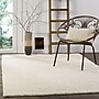 Safavieh Natura Collection 6' x 9' Rectangle Indoor Area Rug, Handmade, Wool, Ivory (NAT620A-6)~#|#~EA2C6603-EA75-4D83-8770F5414FFDBF62_sc7
