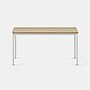 Branch 58"W Daily Desk, Woodgrain/White (10-11-09-10)~#|#~EA367172-6A43-4F84-93E2B3FF66B49792_sc7