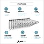 AdirOffice Steel Hanging Wall File, For Blueprint & Large-Format Files, White (617-WHI-KIT1)~#|#~EA38AD0D-76D9-4226-80A03CB5F28E3CDC_sc7