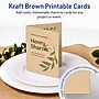 Avery Matte General Use Blank Cards, Kraft Brown, 20/Pack (95347)~#|#~EA39B8AC-B9AF-4217-952867D7E722C241_sc7