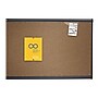 Quartet Prestige Cork Bulletin Board, Graphite Frame, 4' x 3' (QTB244G)~#|#~EA472F56-AC5D-45DC-89D0EC62FFB3F01E_sc7