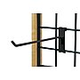 Nahanco 8" Gridwall Peg Hooks, Black, 12/Pack (GWH8B)~#|#~EA486BEB-3BCC-4769-AD56C60A05AA09DE_sc7