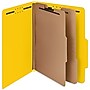 Staples 100% Recycled Heavy‑Duty Classification Folder, Letter Size, 2 Dividers, 2″ Expansion, Yellow Pressboard, 10/Box~#|#~EA575770-4205-4DF5-AB27C8CC7F3128D0_sc7