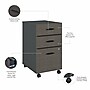 Bush Business Furniture Cubix 3-Drawer Mobile Vertical File Cabinet, Letter/Legal Size, Lockable, Slate (WC84853PSU)~#|#~EA5BD01E-3732-4DC2-803C2E4B637596E2_sc7