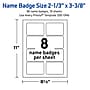 Avery Adhesive Name Tags, Pre-printed Gold Hello My Name Is Design~#|#~EA62B693-30C2-466C-AC23E6C472402226_sc7