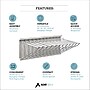 AdirOffice Steel Hanging Wall File, For Blueprint & Large-Format Files, Gray (617-KIT1)~#|#~EA67530B-47FE-4FF9-889A872F5401B54D_sc7