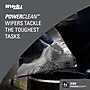 WypAll PowerClean X80 Nylon Cleaning Wipers, 12" x 12.5", White, 50 Wipers/Box, 4/Carton (41026)~#|#~EA73A937-C876-48B3-B0BE3D6A42E287C6_sc7