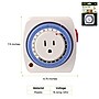 GoGreen Power Indoor AC Timer, White (GG-36011)~#|#~EA7B82EB-5828-4E00-BD1F23F8D5B986F9_sc7