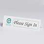 Avery Embossed Border 2.5" x 8.5" White Matte Table Tent, Inkjet/Laser, 100/Pack (05305)~#|#~EA848950-F794-48D1-920E59428ED4899C_sc7
