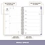 2027 Blue Sky Sincerely Jules 5" x 8" Weekly & Monthly Planner, Purple/White (164244)~#|#~EA88DA1E-9F76-41D8-B00C5EEBB55CBB3E_sc7