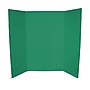 Flipside Tri-Fold Presentation Board, 36" x 48", Green, 24/Carton (30088-24)~#|#~EAA2387E-CE6D-43A2-BBF0F08E8DD81254_sc7