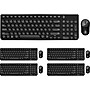 OTM Essentials Wireless Keyboard and Optical Mouse Combo, Black, 5/Pack (ROB-B3WBK-5PK)~#|#~EAA55E20-79B0-464F-B423A978915A0082_sc7
