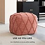 Anji Mountain Atlas Terracotta Fabric Rectangular Pouf Ottoman (AMBPF097-1917)~#|#~EAAC6AE8-7131-41EB-B5E9457DBCA73D2E_sc7