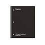 Staples 1-Subject Notebook, 8" x 10.5", College Ruled, 70 Sheets, Black, 3/Pack (ST58373C)~#|#~EAB6AB57-9745-4123-8DF9E68F9A30352B_sc7