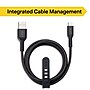 NXT Technologies™ 4 Ft. Braided Lightning to USB Cable, Black (NX54354)~#|#~EAB7617B-74CB-43C8-8FB127F3D5DD175F_sc7