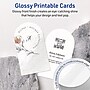 Avery Arched Business Cards, Glossy White, 80/Pack (19479399083)~#|#~EADED797-A1A6-4045-A852E002893ACC5D_sc7