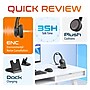 Delton 50X Pro Wireless Noise Canceling Bluetooth Mono Computer On-Ear Headset, Black (DBTHEAD50XBTDL)~#|#~EAE1C833-D60D-48B5-B7AE4FD2A4FC8A20_sc7