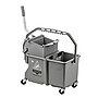 Unger SmartColor Split-Compartment Bucket & Side-Press Wringer, 16-Quarts, Gray (COMSG)~#|#~EAE62872-1F7C-4F7D-99B620F5072E82C4_sc7