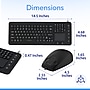 Delton M70/M41 Wired Keyboard and Optical Mouse Combo, Black (DKMKITWM71-U)~#|#~EB01B09A-0F6E-49D8-88E8E9D74B227FD9_sc7