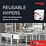 WypAll GeneralClean X60 Nylon Cleaning Wipers, 12" x 12.5", White, 76 Wipers/Box, 12/Carton (KCC34865)~#|#~EB02F0C1-59C4-4016-8B445C97C8FE1BAC_sc7
