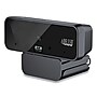 Adesso Home CyberTrack H6 4K Ultra HD Webcam, Black (ADECYBERTRACKH6)~#|#~EB0AB028-8EBF-4690-B2FE4887572708D1_sc7