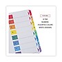 Universal Table of Contents Dividers, 1-8 Tab, Assorted Colors, 8 1/2" x 11", 6/Pack~#|#~EB162F06-A640-4B6C-898330EBFD083009_sc7