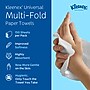 Kleenex Recycled Multifold Paper Towels, 1-ply, 150 Sheets/Pack, 8 Packs/Carton (02046)~#|#~67006A00-ECFC-4705-BA808DA9F473431B_sc7