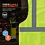 Ergodyne GloWear 8215BA High Visibility Sleeveless Safety Vest, ANSI Class R2, Lime, S/M (21073)~#|#~EB3E07B5-6FBF-4085-BCD7B6BAA1771B72_sc7