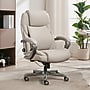 La-Z-Boy Niall AIR Lumbar Pro+ Ergonomic Faux Leather Executive Big & Tall Chair, 400 lb. Capacity, Beige (60114-BGE)~#|#~EB438573-A184-477E-8402D1A5C61DA37D_sc7