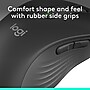 Logitech Signature M650 L Wireless Ergonomic Left Handed Optical Mouse, Graphite (910-006234)~#|#~EB4B2B08-43CB-4696-9396DA1BD747C913_sc7