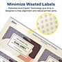 Avery Pearlized Ivory Rectangle Multipurpose Labels, 2" x 4", Ivory, 250/Pack (94207)~#|#~EB778627-515E-4BC1-9A9FE15B75F64E11_sc7