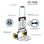 Mount-It! Folding Hand Truck and Dolly, Holds Up to 264 lbs. (MI-902)~#|#~EB7FC399-C6C2-4A31-9B33E074A5BBE7FB_sc7