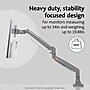Kensington SmartFit One-Touch Height Adjustable Single Monitor Arm, Up to 34" Monitor, Gray (K55470WW)~#|#~EB8476BF-51FA-43F1-96D3C6051BE23E79_sc7