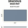 Fellowes Breyta Anti-Slip Polyester Desk Mat, 15.75" x 31.5", Marine (FEL100145428)~#|#~EB8C3DD8-F16D-4E01-A93D8BD5E3DA855C_sc7