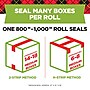 Scotch Sure Start Shipping Packing Tape with Dispenser, 1.88" x 22.2 yds., Clear (145)~#|#~EBA14EB0-303F-441F-89EAD7A4F9013FEB_sc7