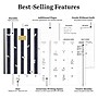 2027 TF Publishing Super Bee 9" x 11"  Monthly Standard Planner, Paperboard Cover, Multicolored (27-4706)~#|#~EBB5DEE5-D42D-420C-86C0133845291588_sc7
