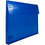 JAM Paper Premium Plastic Document File, Letter, Blue, 3/Pack (218V1BUX3)~#|#~EBDC3CBC-B727-4F60-A7C2CB6CCC968CE5_sc7