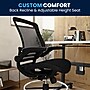 Flash Furniture Mesh Drafting Chair with Footrest and Lumbar Support, Black (BLLB8801XDBLK)~#|#~EBE04B5A-488B-4B4D-B0E91D89A32E06C8_sc7