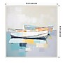 Amanti Art Maritime Tranquility I by Irena Orlov Framed Canvas Wall Art Print, 30"W x 30"H (A42678866021)~#|#~EBFBBDDE-320F-4F17-9354EBC2BD6DFD39_sc7