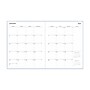 2027 Blue Sky 8" x 10" Calendar Year Weekly & Monthly Standard Planner, Faux Leather Cover, Soft Blue (159447)~#|#~EC1946A5-B903-4E39-9A89566C303124E3_sc7