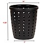 Staples Plastic Trash Can, 2.8 Gallon, Black, 3/Pack (ST63906)~#|#~EC33BBB7-4613-4582-9FF530C014E78529_sc7