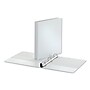Universal Comfort Grip Deluxe Plus 1" 3-Ring View Binders, D-Ring, White with Transparent Cover (UNV30712)~#|#~EC48F807-01F4-4D79-91D7952DEF80F1BC_sc7
